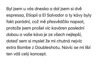 Každá taková zpráva nás vždy potěší. Proto nás to tolik baví a bude bavit dál. DĚKUJEME každému z vás 🫂